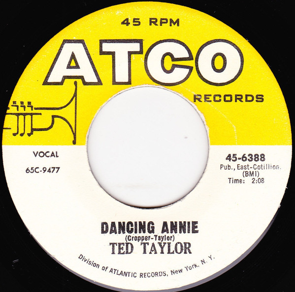 Ted Taylor - Dancing Annie  (7", Single)