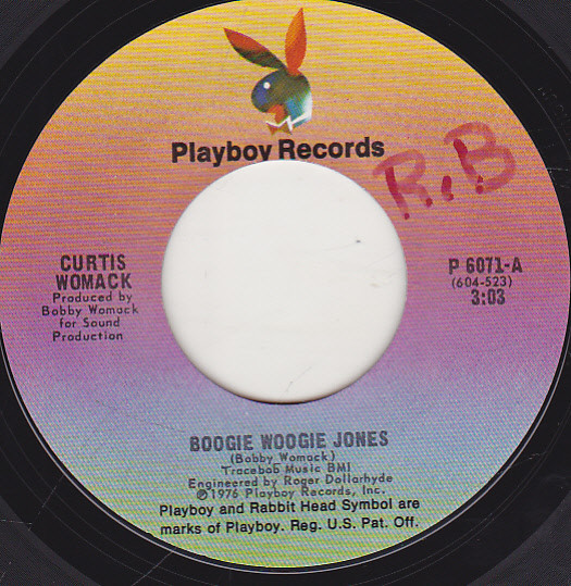 Curtis Womack - Boogie Woogie Jones (7", Single)