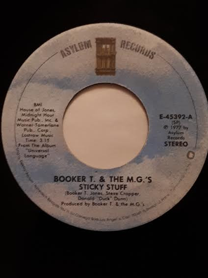 Booker T & The MG's - Sticky Stuff (7", Single)
