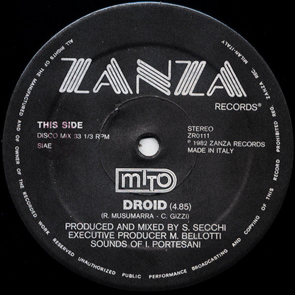 Mito - Droid (12", Maxi, Bla)