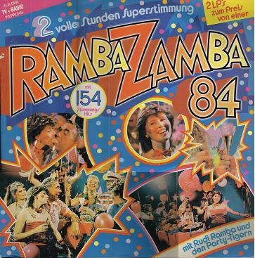 Rudi Ramba Und Die Party-Tiger* - Ramba Zamba '84 (2xLP, Comp, P/Mixed)