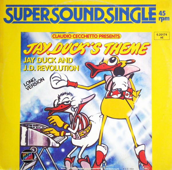 Jay Duck And J. D. Revolution - Jay Duck's Theme (Long Version) (12", Single)