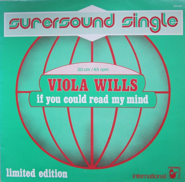 Viola Wills - If You Could Read My Mind (12", Single, Ltd, M/Print)