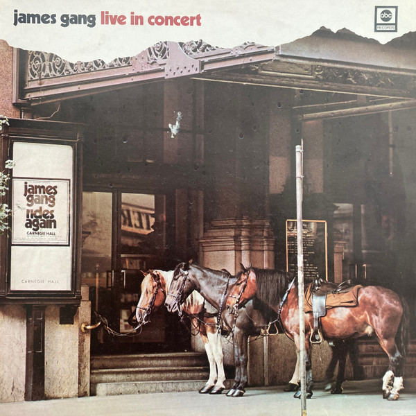 James Gang - Live in Concert (LP, Album, RE)