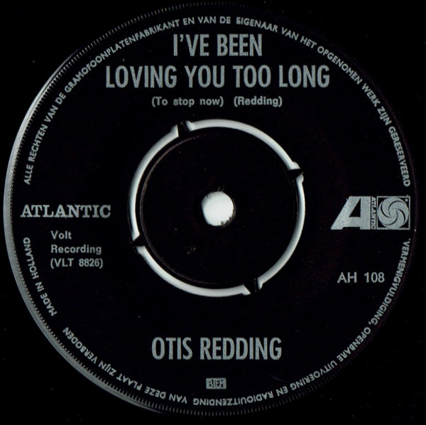 Otis Redding - I've Been Loving You Too Long (To Stop Now) / I'm Depending On You (7", Single)