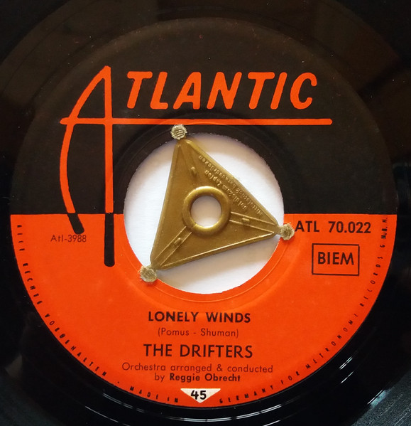 The Drifters - Lonely Winds (7", Single)