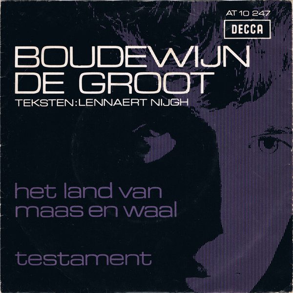 Boudewijn de Groot - Het Land Van Maas En Waal / Testament (7", Single, Mono)