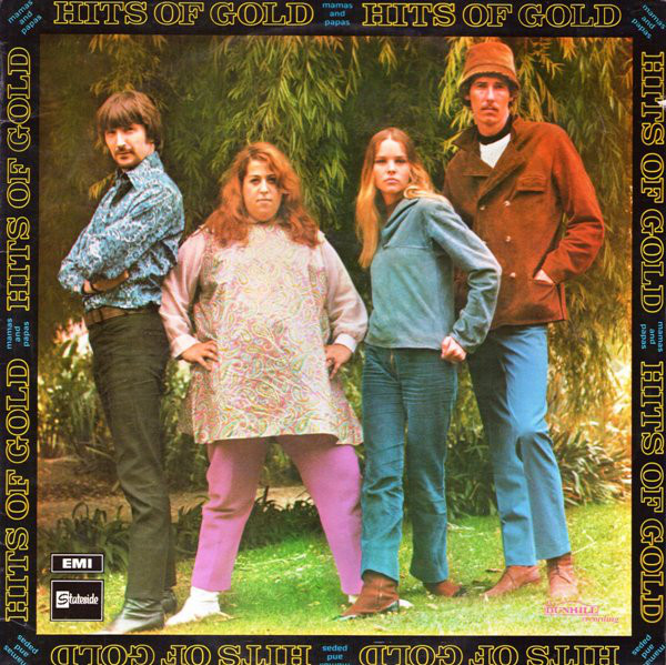 The Mamas & The Papas - Hits Of Gold (LP, Comp, Ora)