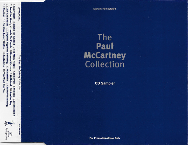 Paul McCartney - The Paul McCartney Collection (CD, Comp, Promo, RM, Smplr)