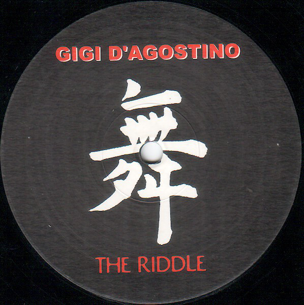 Gigi D'Agostino - The Riddle (12")