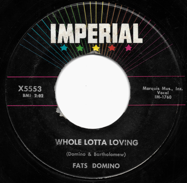 Fats Domino - Whole Lotta Loving / Coquette (7")