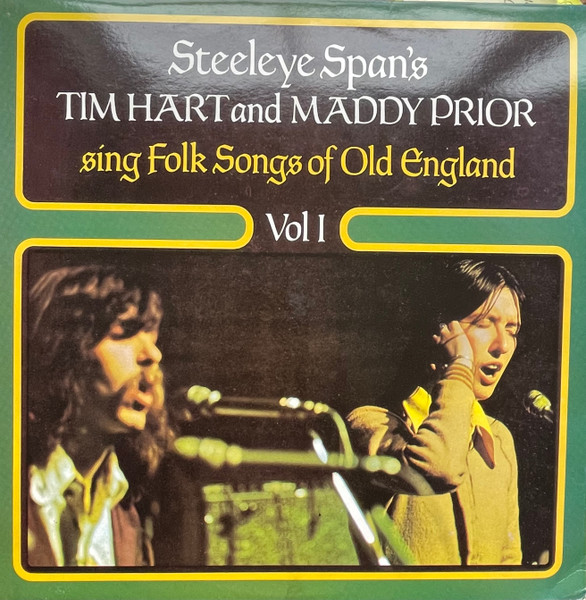 Tim Hart And Maddy Prior - Folk Songs Of Old England Vol I (LP, Album, RE)