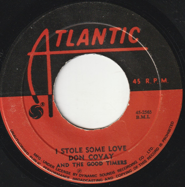 Don Covay & The Goodtimers - I Stole Some Love / Snake In The Grass (7", Single)