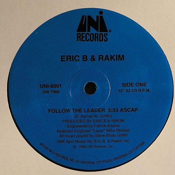 Eric B. & Rakim - Follow The Leader (12", RE)