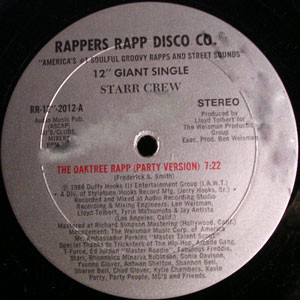 Starr Crew - The Oaktree Rapp (12", Single)