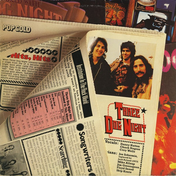 Three Dog Night - Pop Gold (LP, Comp, Club, RE)