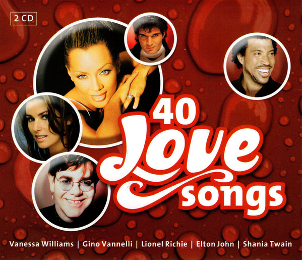 Various - 40 Love Songs (2xCD, Comp)