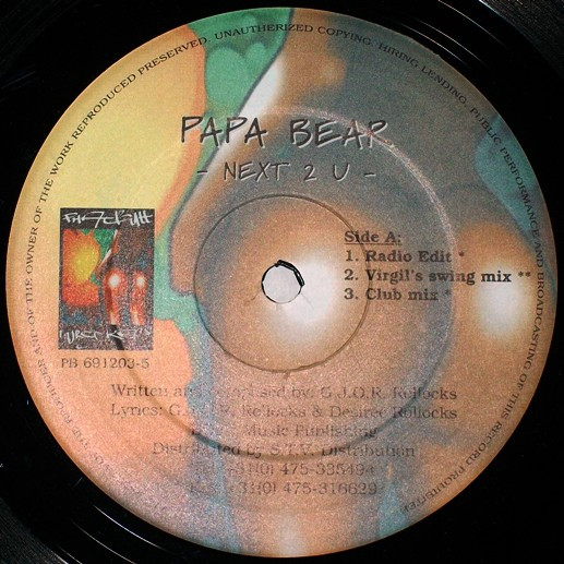 Papa Bear* - Next 2 U (12", Maxi)