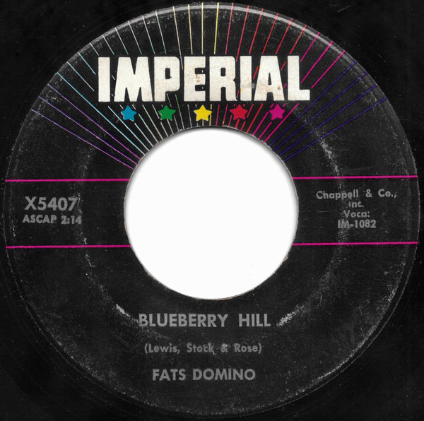 Fats Domino - Blueberry Hill (7", Single, Ver)
