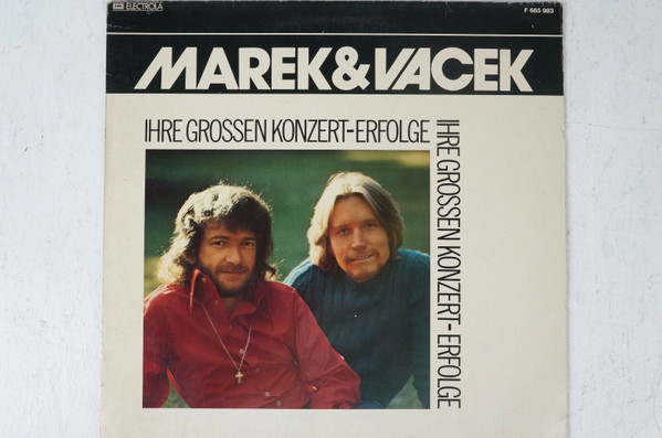 Marek & Vacek - Ihre Grossen Konzert-Erfolge (LP)