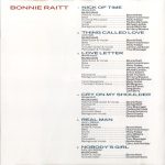 Bonnie Raitt - Nick Of Time (CD, Album) - Afbeelding 4