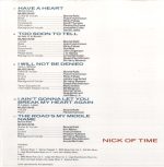 Bonnie Raitt - Nick Of Time (CD, Album) - Afbeelding 5