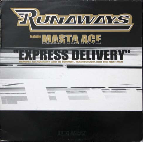 Runaways Featuring Masta Ace - Express Delivery (Remixes) (12", Single)
