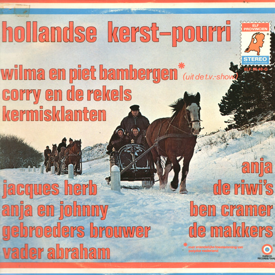 Various - Hollandse Kerst-pourri (LP, Comp)