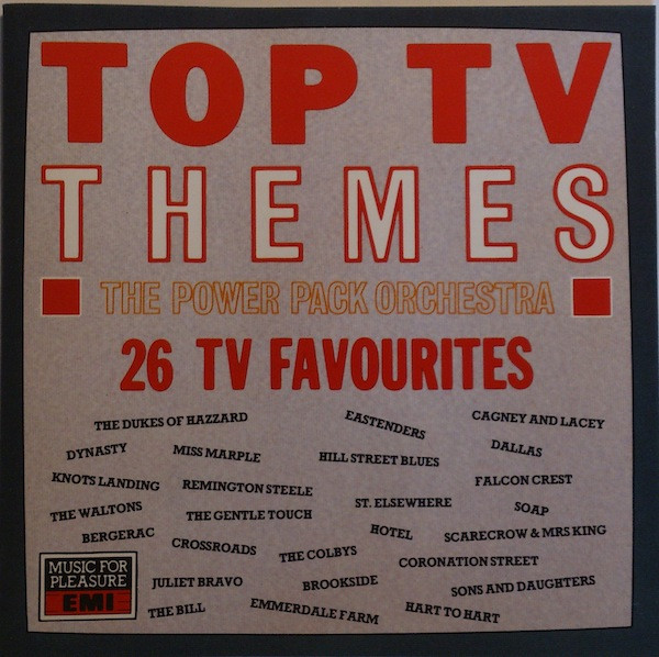 The Power Pack Orchestra - Top TV Themes (26 TV Favourites) (CD, Comp)