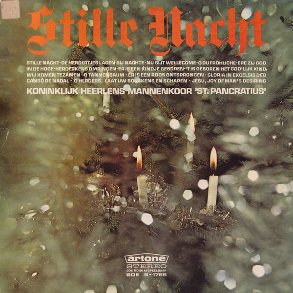 Koninklijk Heerlens Mannenkoor St. Pancratius - Stille Nacht, Heilige Nacht (LP)