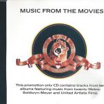 Various - Music From The Movies (CD, Comp, Promo)