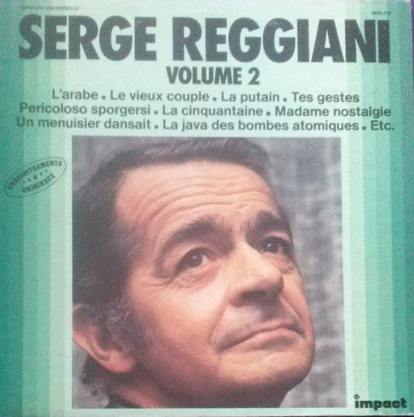 Serge Reggiani - Serge Reggiani - Volume 2 (LP, Comp)