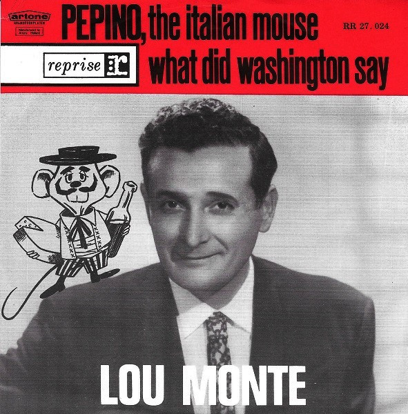 Lou Monte - Pepino The Italian Mouse (7", Single)