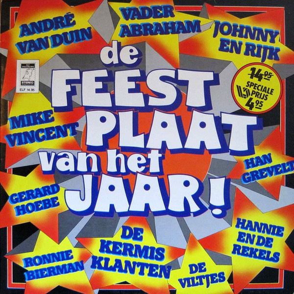 Various - De Feestplaat Van Het Jaar (LP, Comp)