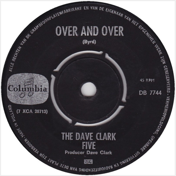 The Dave Clark Five - Over And Over (7", Single)