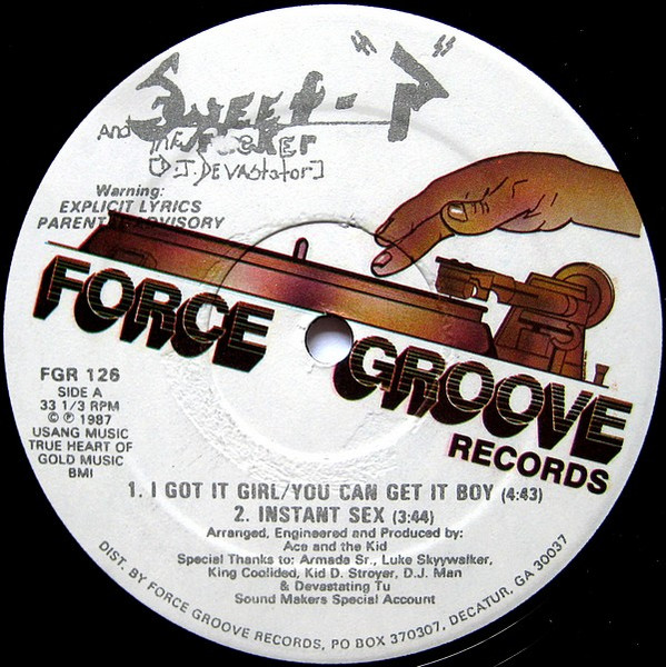 Sweet-"P" And The Rocker (D.J. Devastator)* - I Got It Girl / You Can Get It Boy (12")