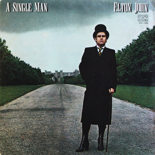 Elton John - A Single Man (LP, Album, RE, Dar)