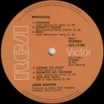 John Denver - Windsong (LP, Album, Gat) - Afbeelding 4