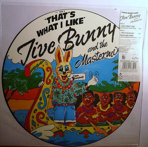 Jive Bunny And The Mastermixers - That's What I Like (12", Pic)