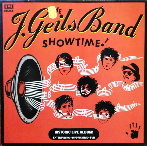 The J. Geils Band - Showtime! (LP, Album)