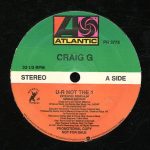Craig G - U-R Not The 1 (12", Promo)