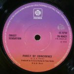 Sweet Sensation (2) - Purely By Coincidence (7", Sol)