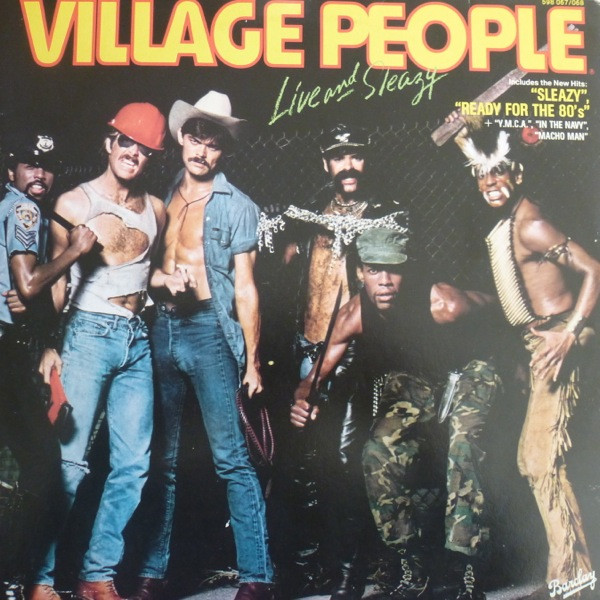 Village People - Live And Sleazy (2xLP, Album)