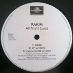 Rakim - All Night Long (12")