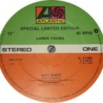 Karen Young - Hot Shot (12", Single, Ltd, S/Edition)