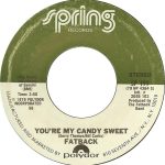 The Fatback Band - You're My Candy Sweet / King Tim III (Personality Jock) (7", Single, Styrene, Pit)