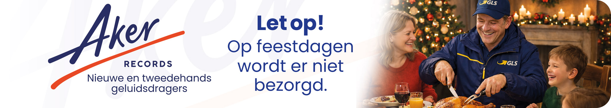 Feestdagen – geen bezorging