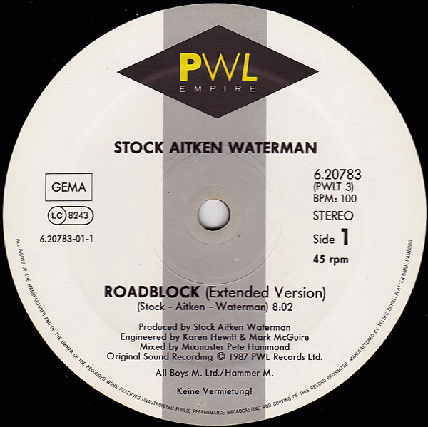 Stock Aitken Waterman*-1