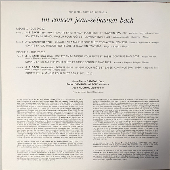 Johann Sebastian Bach, Jean-Pierre Rampal, Robert Veyron-Lacroix-1