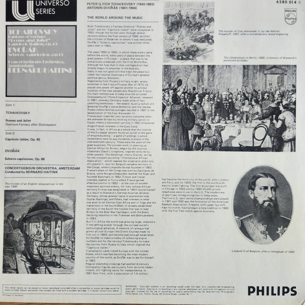 Pyotr Ilyich Tchaikovsky, Antonín Dvořák, Concertgebouworkest, Bernard Haitink-1